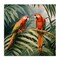 Stupell Industries Parrot Duo in Rainforest Canvas Wall Art Design by Steve Hunziker